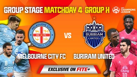 MELBOURNE CITY vs BURIRAM UNITED  AFC CHAMPIONS LEAGUE 2023/24