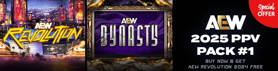 AEW 2024 PPV: Pack #3 (Full Gear & Worlds End) - Exclusive Offer