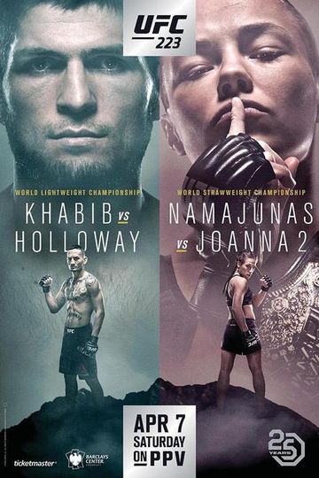 UFC 223: Khabib vs. Iaquinta - PPV Replay - FITE