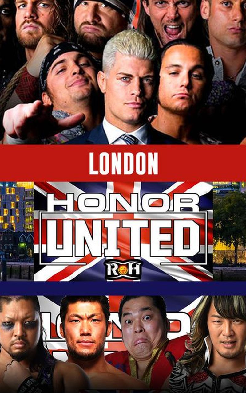 ROH Honor United London Official Replay TrillerTV Powered by FITE