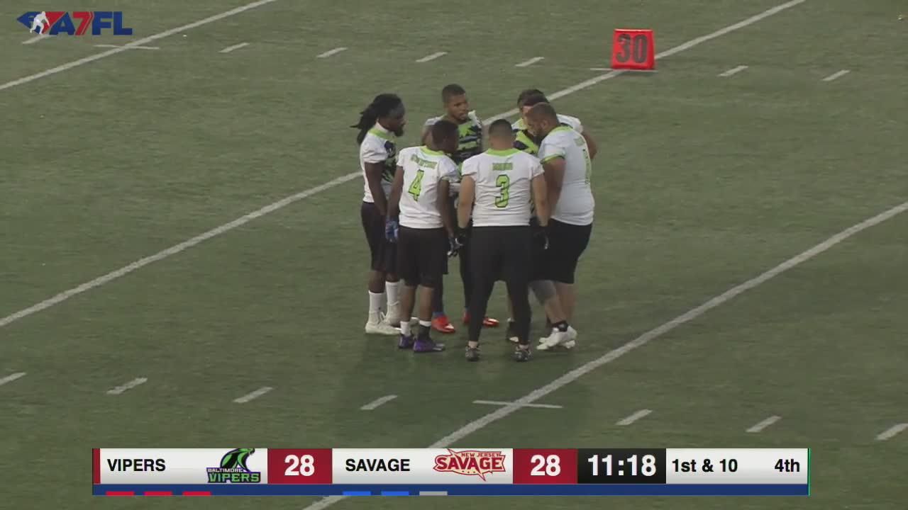 A7FL Final Four Playoffs - New Jersey Savage vs Pennsylvania