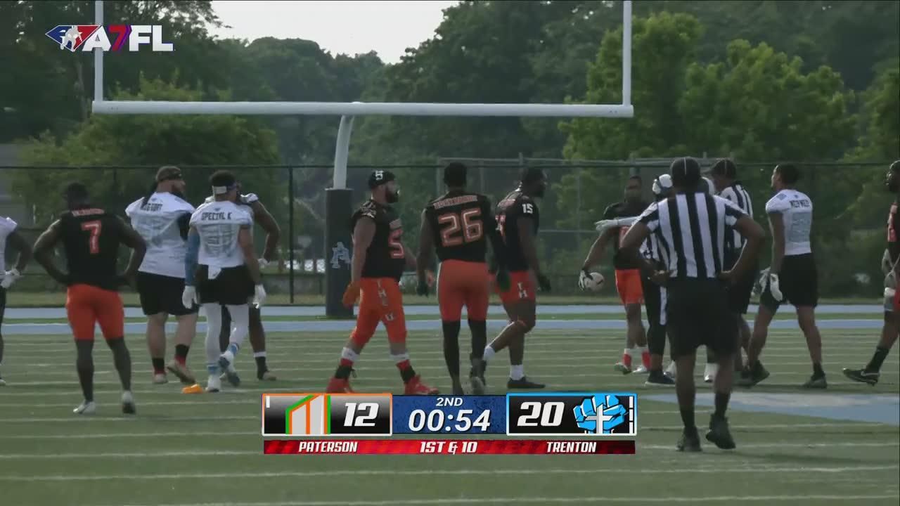 Live - A7FL 2022 Championship - Trenton BIC vs Paterson U 