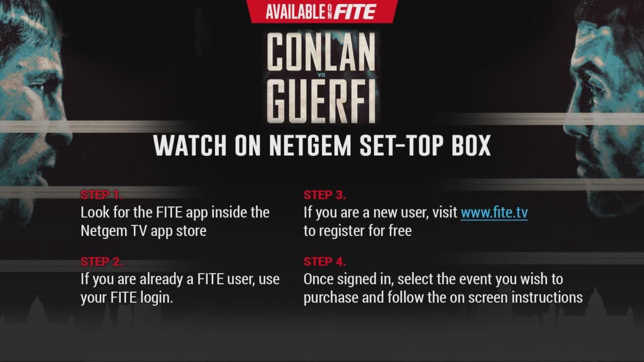 ▷ How To Watch Michael Conlan vs Karim Guerfi