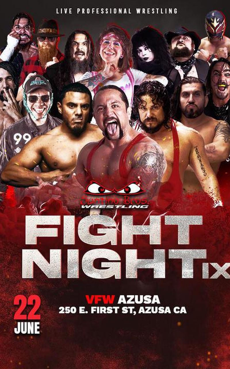 Santino Bros. Wrestling presents: Fight Night XII Tickets, Sun