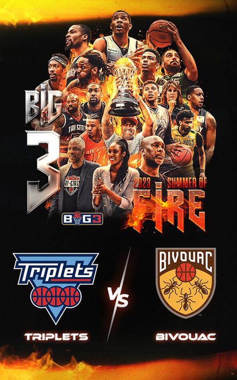 BIG3 Week 1 Triplets vs Bivouac Official Replay TrillerTV