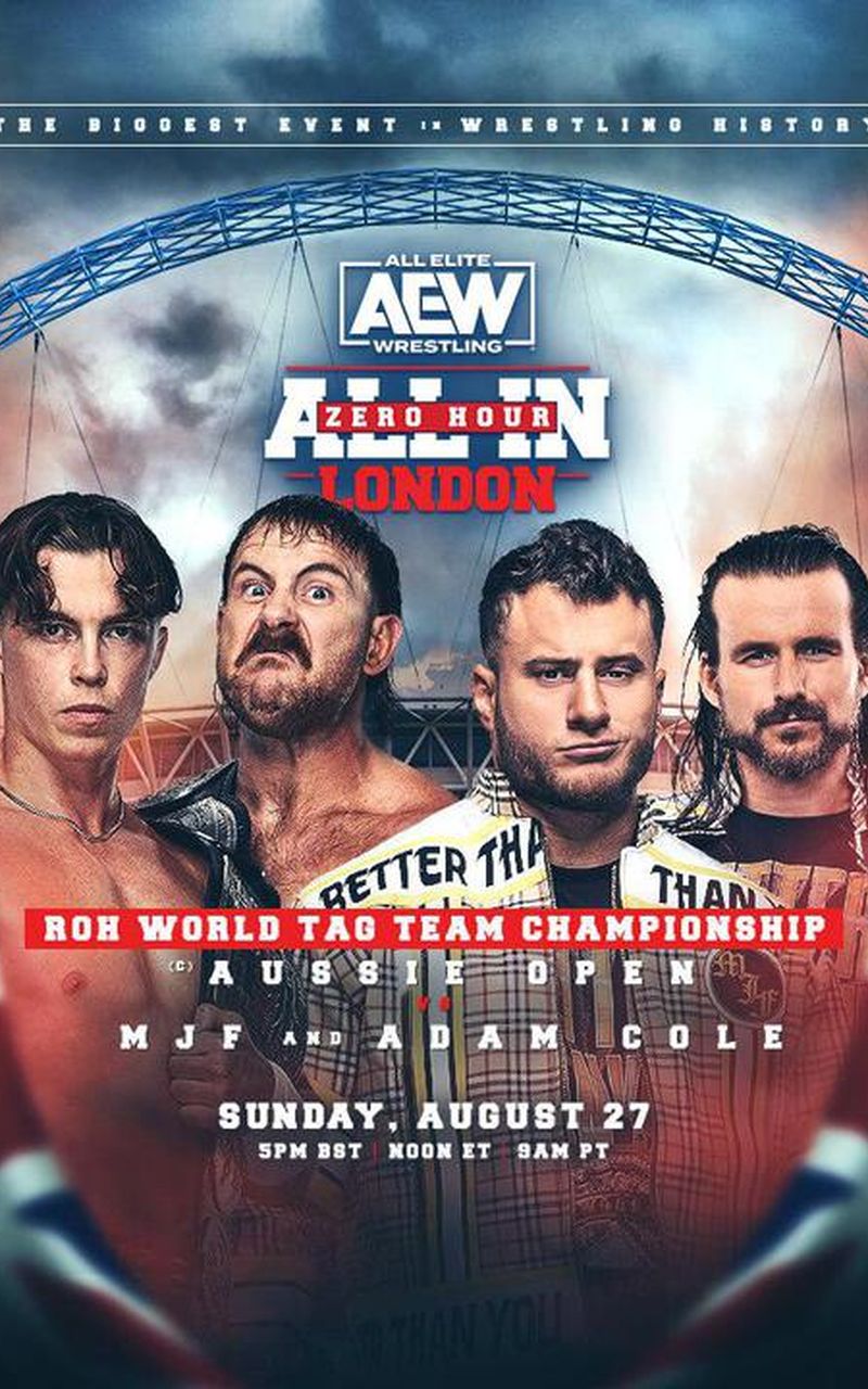 AEW All In 2023 Zero Hour PreShow Official Free Replay FITE