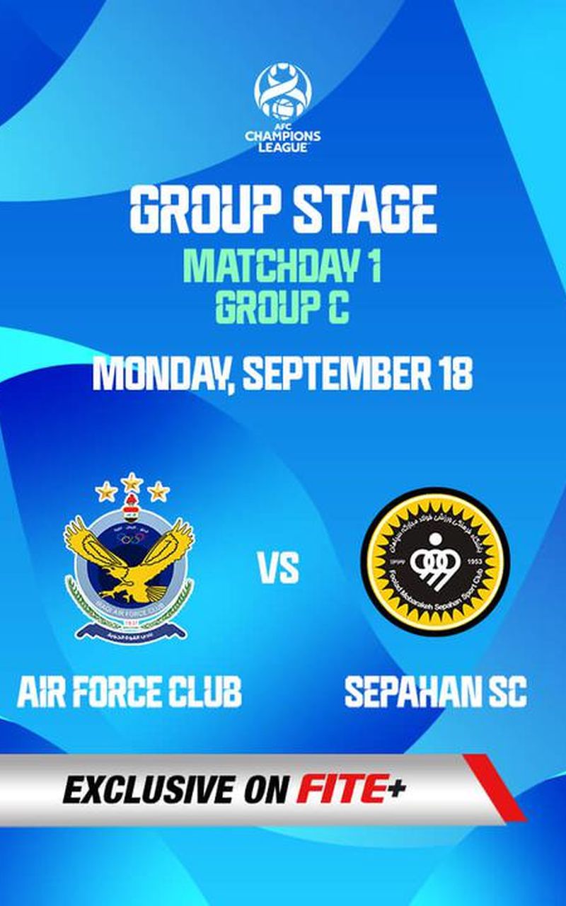 ▷ AFC Champions League 2023/24: Sepahan SC vs Air Force Club
