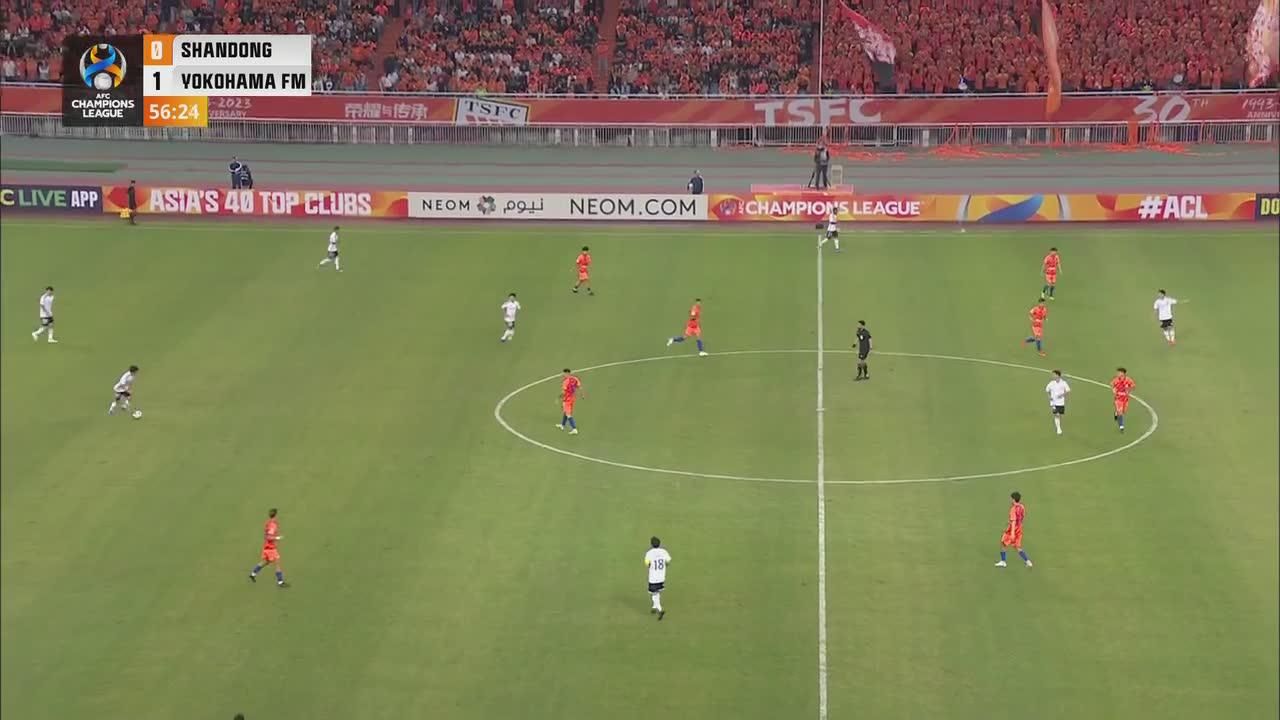 ▷ AFC Champions League 2023/24: Shandong Taishan FC vs Yokohama F. Marinos  - Official Replay - FITE