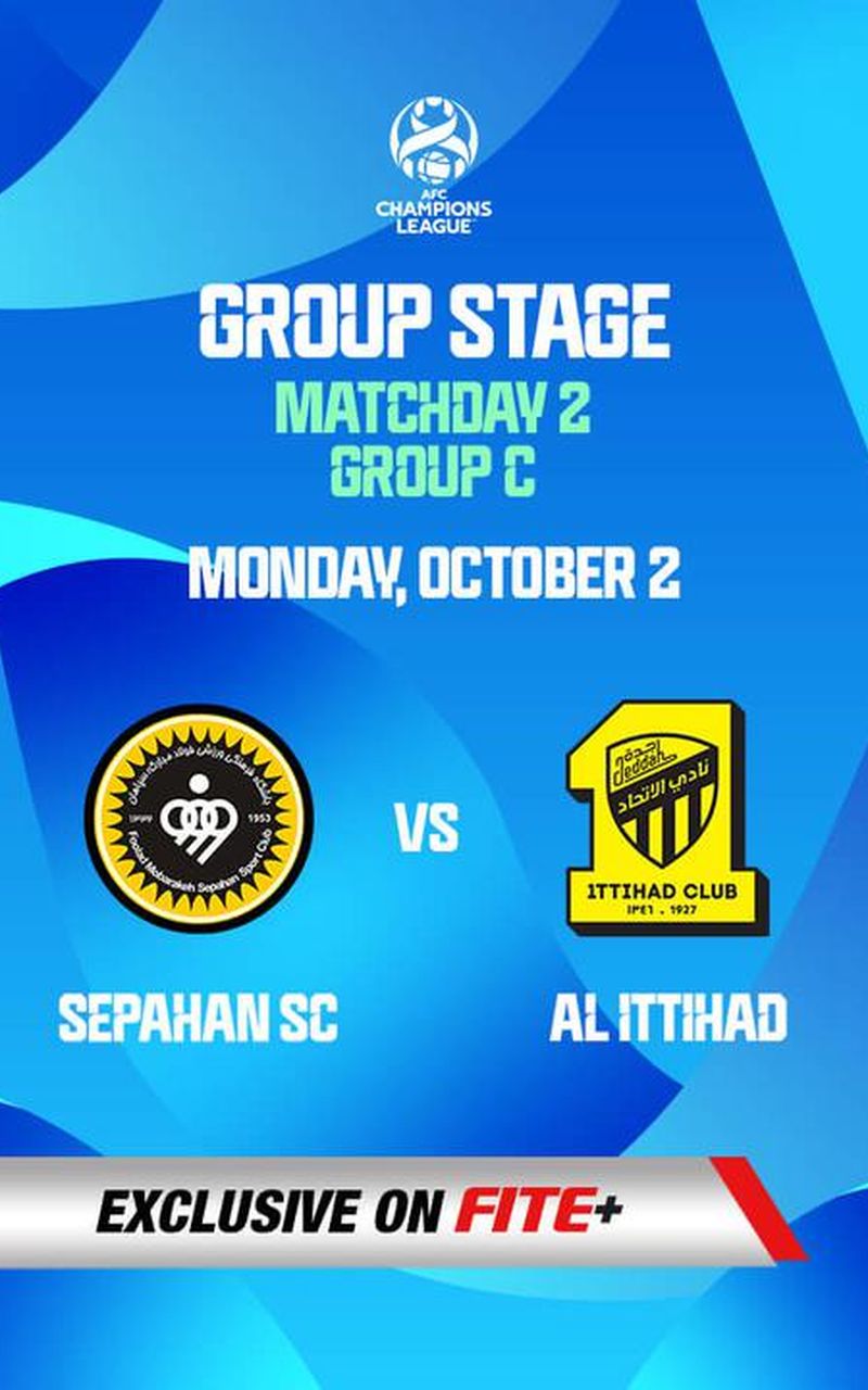 Preview - Group C: Al Ittihad FC (KSA) v Sepahan FC (IRN)