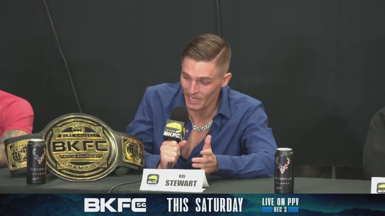 Sparks fly at final press conference before BKFC 56 on Saturday