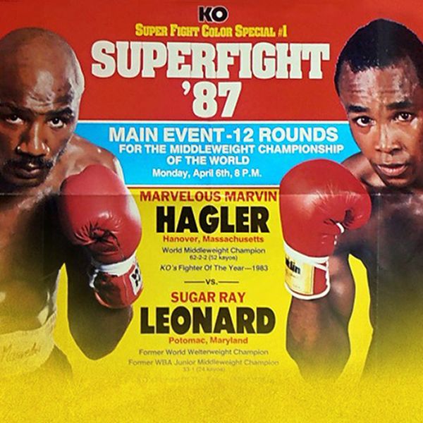 Top Rank Classics: Marvin Hagler vs Sugar Ray Leonard April 6th, 1987 ...