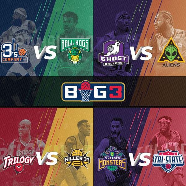 BIG3 SEASON 6: EVERY GAME LIVE AND AVAILABLE ON BROADCAST & STREAMING  PLATFORMS – BIG3