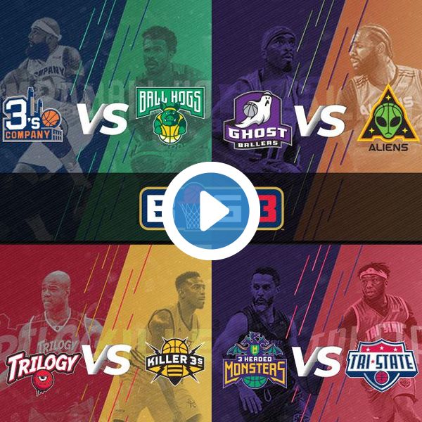 CBS Week 1 Matchups Released – BIG3