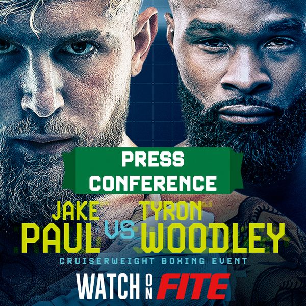 Jake Paul vs Tyron Woodley: Press Conference 2 - Official ...