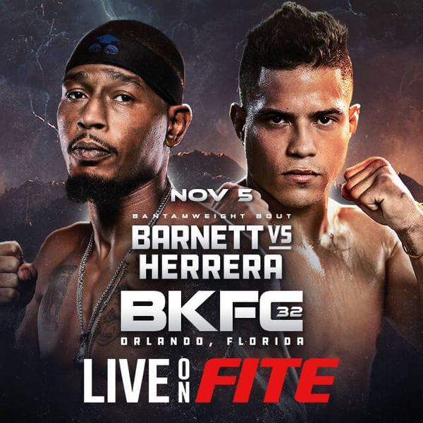 BKFC 32 Orlando: Reginald Barnett Jr. vs Geane Herrera - Official ...