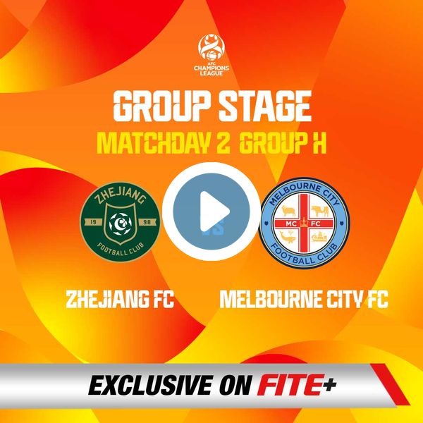 AFC Champions League: Assista ao vivo e de graça ao jogo Zhejiang x  Melbourne City