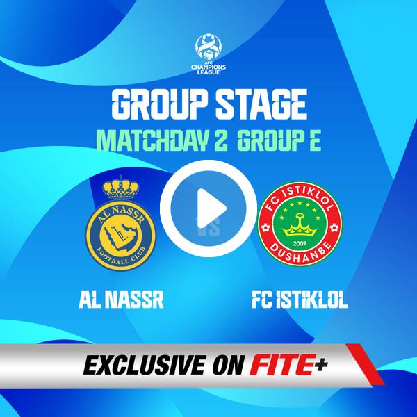 Watch Al-Nassr vs Istiklol live! Get AFC Champions League 2023-24